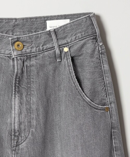 upperhights(アッパーハイツ)の「【別注】<upper hights for conte>デニムパンツUN ②(デニムパンツ・レディース・グレー系/ホワイト・S/M/XS)」の8枚目の写真