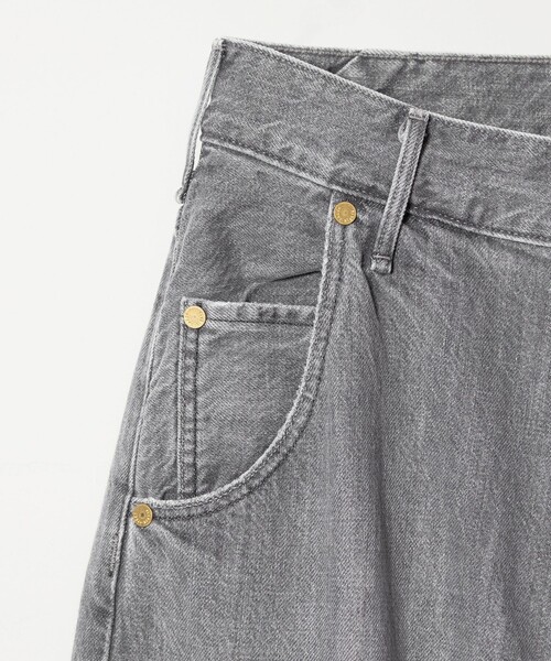 upperhights(アッパーハイツ)の「【別注】<upper hights for conte>デニムパンツUN ②(デニムパンツ・レディース・グレー系/ホワイト・S/M/XS)」の12枚目の写真