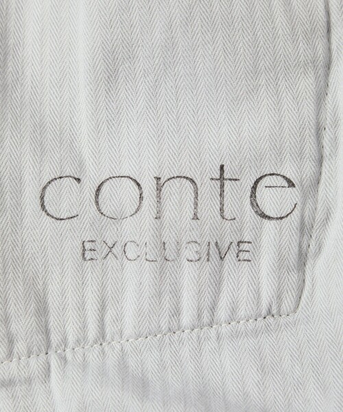 upperhights(アッパーハイツ)の「【別注】<upper hights for conte>デニムパンツUN ②(デニムパンツ・レディース・グレー系/ホワイト・S/M/XS)」の15枚目の写真