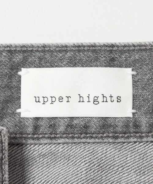 upperhights(アッパーハイツ)の「【別注】<upper hights for conte>デニムパンツUN ②(デニムパンツ・レディース・グレー系/ホワイト・S/M/XS)」の16枚目の写真