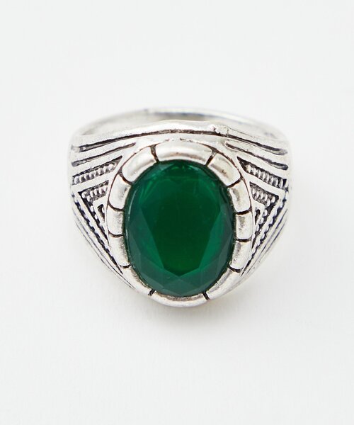 CIAOPANIC（チャオパニック）の「アソートシルバーリング（リング・メンズ・チャコールグレー/シルバー/グレー/ライトグレー/ブラック/ダークグレー/グリーン/ブラック系その他4・FREE）」の14枚目の写真