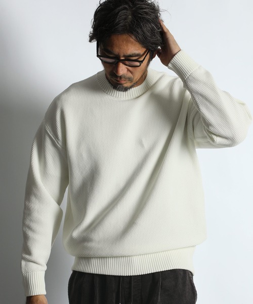 WASHABLE WAFFLE KNIT：自宅で洗える ウォッシャブル ワッフルニット
