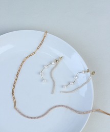 【WEB限定】silver925 淡水パールバックキャッチピアス