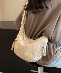 NuNuNa（ヌヌナ）の「【NuNuNa】ナイロンタッチラウンドショルダーバッグ（ショルダーバッグ）」