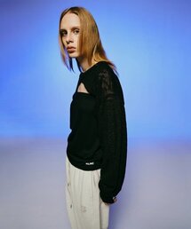 エッセンシャルチューブトップ BLACK