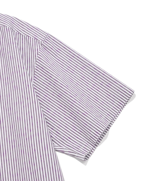 COVERNAT(カバーナット)の「ドローイングストライプハーフシャツパープル(シャツ/ブラウス・レディース・その他・MEDIUM/LARGE/X-LARGE/XX-LARGE/SMALL)」の6枚目の写真