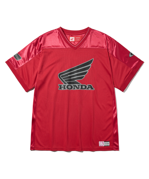 PHYPS MOTORCYCLE(フィップスモーターサイクル)の「Original Wing logo Mesh T-shirt Red(Tシャツ/カットソー・レディース・その他・SMALL/MEDIUM/LARGE/X-LARGE)」の19枚目の写真