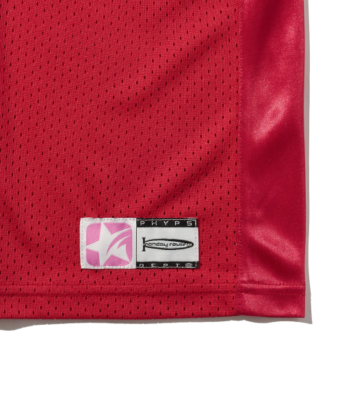 PHYPS MOTORCYCLE(フィップスモーターサイクル)の「Original Wing logo Mesh T-shirt Red(Tシャツ/カットソー・レディース・その他・SMALL/MEDIUM/LARGE/X-LARGE)」の12枚目の写真