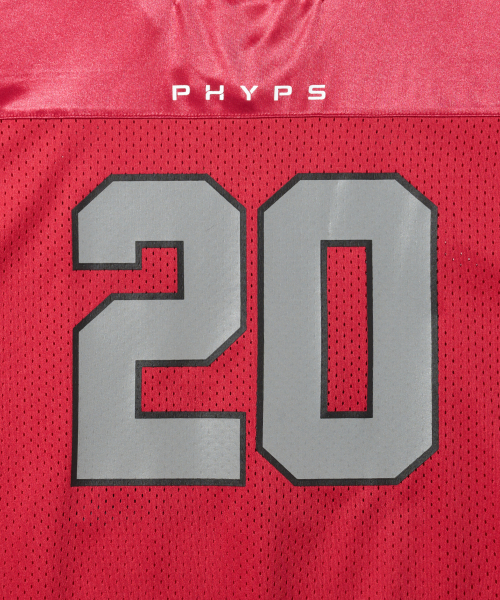 PHYPS MOTORCYCLE(フィップスモーターサイクル)の「Original Wing logo Mesh T-shirt Red(Tシャツ/カットソー・レディース・その他・SMALL/MEDIUM/LARGE/X-LARGE)」の11枚目の写真