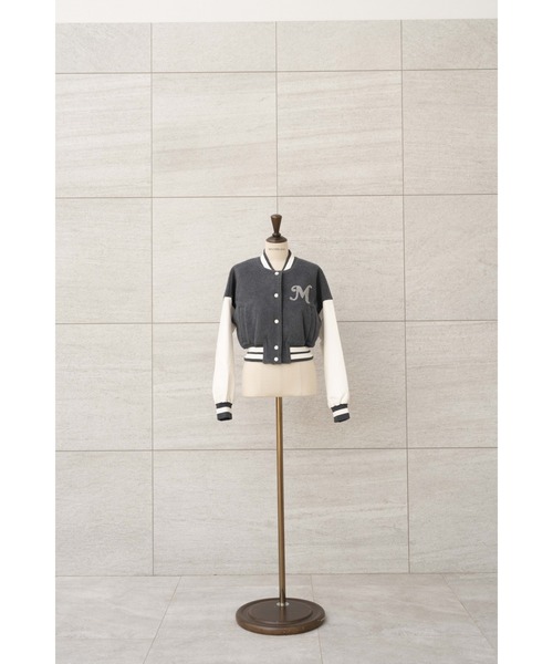 セール】Bicolor Compact Stadium Jacket（スタジャン）｜MISTREASS