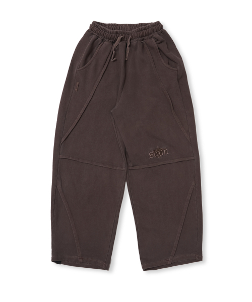 PIGMENT ML WIDE BALLON PANTS BROWN