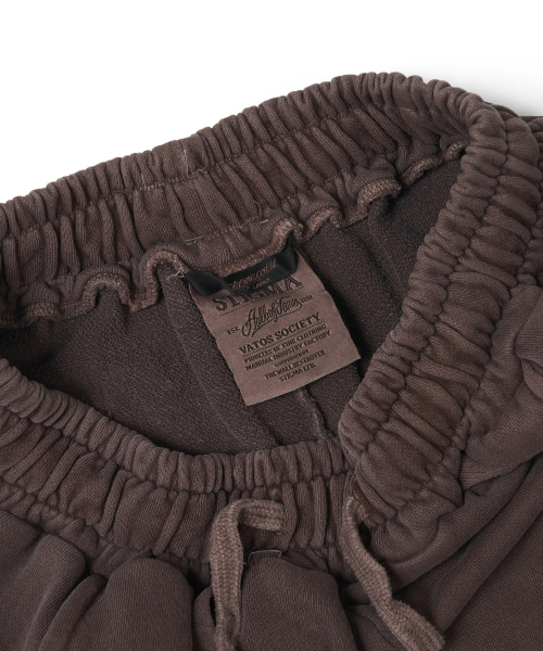 STIGMA(スティグマ)の「PIGMENT ML WIDE BALLON PANTS BROWN(スウェットパンツ・メンズ・その他・LARGE/X-LARGE/MEDIUM)」の3枚目の写真