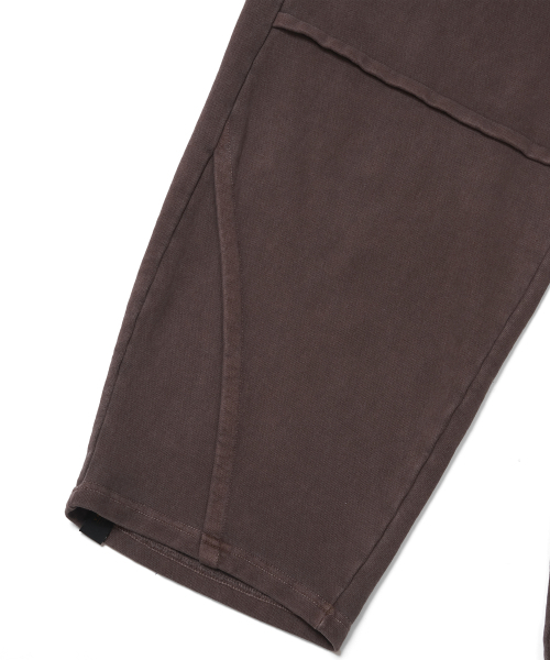 STIGMA(スティグマ)の「PIGMENT ML WIDE BALLON PANTS BROWN(スウェットパンツ・メンズ・その他・LARGE/X-LARGE/MEDIUM)」の7枚目の写真