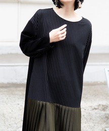 OSMOSIS | 2WAYバックプリーツワンピース(ワンピース)