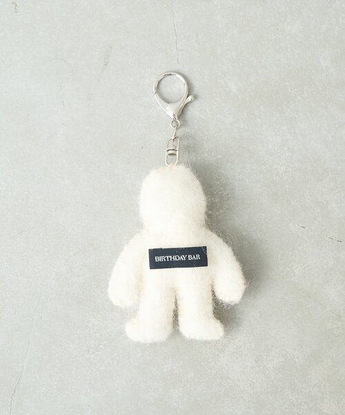 BIRTHDAY BAR（バースデイバー）の「フェルトアニマル　キーホルダー（チャーム・レディース・グリーン/グレー/ホワイト/オレンジ/イエロー・0）」の16枚目の写真
