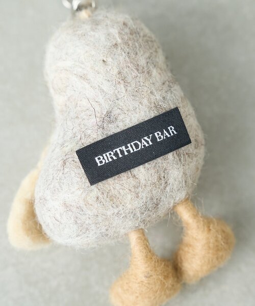 BIRTHDAY BAR（バースデイバー）の「フェルトアニマル　キーホルダー（チャーム・レディース・グリーン/グレー/ホワイト/オレンジ/イエロー・0）」の19枚目の写真