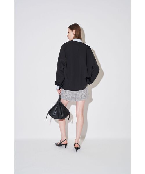 ELENDEEK（エレンディーク）の「フォルム2WAYバッグ（ショルダーバッグ・レディース・オフホワイト/シルバー/ブラック・FREE）」の5枚目の写真