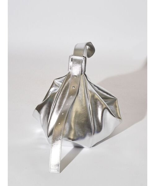 ELENDEEK（エレンディーク）の「フォルム2WAYバッグ（ショルダーバッグ・レディース・オフホワイト/シルバー/ブラック・FREE）」の10枚目の写真