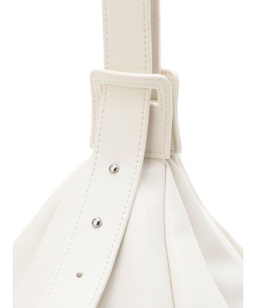 ELENDEEK（エレンディーク）の「フォルム2WAYバッグ（ショルダーバッグ・レディース・オフホワイト/シルバー/ブラック・FREE）」の13枚目の写真