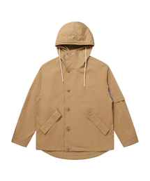 SOLEW（ソル）の「Cotton Hooded Windbreaker_Beige（ナイロンジャケット）」