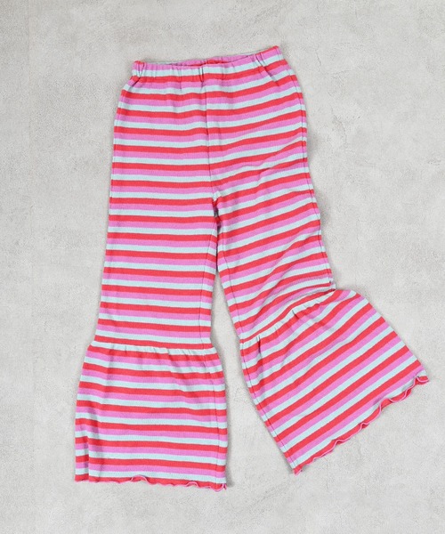 MARKEY'S（マーキーズ）の「パイルボーダーマーメイドパンツ（その他パンツ・キッズ・ライトグリーン/イエロー系その他/ピンク系その他・130/120/110/100/90/150/140）」の11枚目の写真