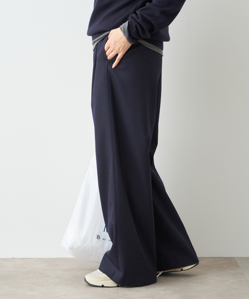 Deuxieme Classe（ドゥーズィエムクラス）の「*Easy Wide PT (フラノ)2（その他パンツ・レディース・ネイビー・34/36/38）」の11枚目の写真