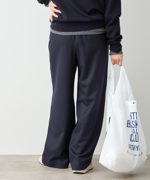 Deuxieme Classe（ドゥーズィエムクラス）の「*Easy Wide PT (フラノ)2（その他パンツ・レディース・ネイビー・34/36/38）」の12枚目の写真