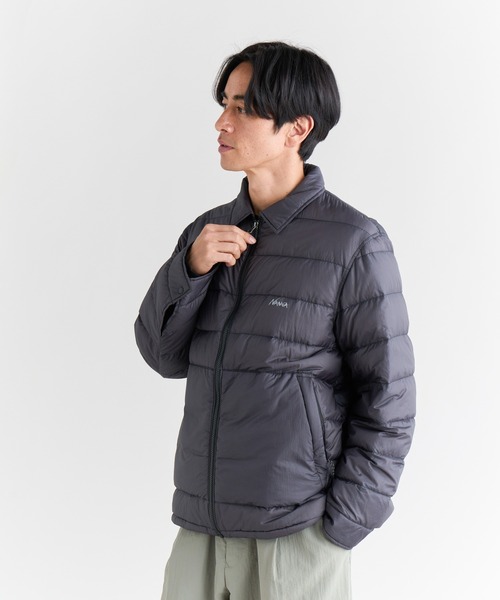 SHEER DOWN SHIRT BLOUSON/シアーダウンシャツブルゾン（ダウン
