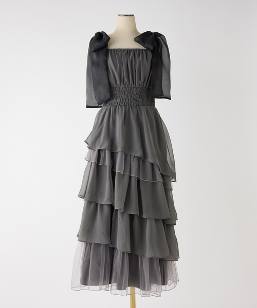 premium order】ティアードロングワンピース（ワンピース）｜one after