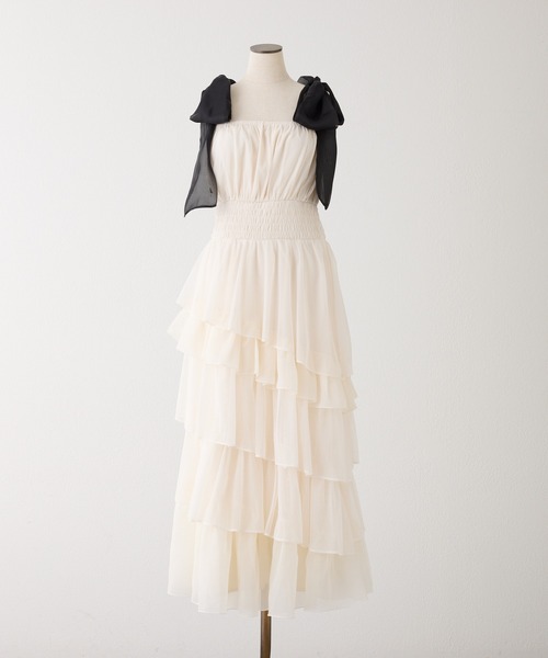 premium order】ティアードロングワンピース（ワンピース）｜one after