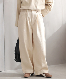 Lee | ［26SS新作］【Lee /リー】タックライダースパンツ(その他パンツ)