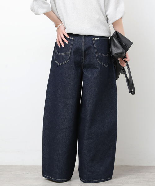 Lee（リー）の「［26SS新作］【Lee /リー】タックライダースパンツ（その他パンツ・レディース・ネイビー/アイボリー・SMALL/X-SMALL）」の17枚目の写真