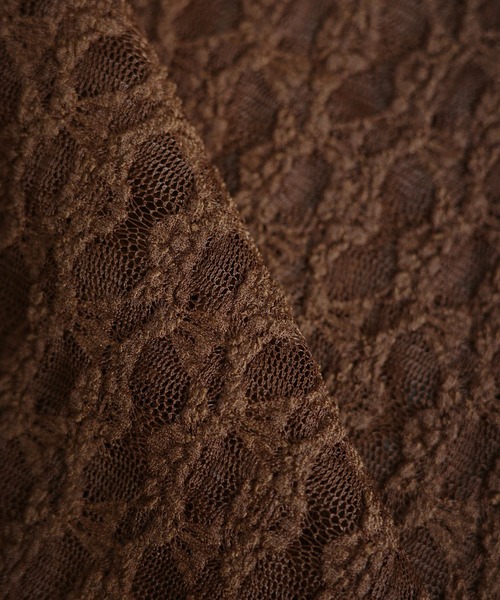 meilmada（メイルマダ）の「レースシアートップス（Tシャツ/カットソー・レディース・ブラウン・FREE）」の16枚目の写真