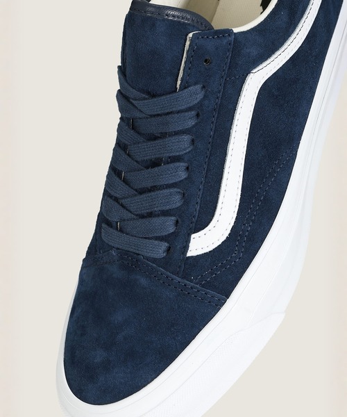 VANS(バンズ)の「VANS PREMIUM オールドスクール ピッグスエード / LX Old Skool PIG SUEDE BLUE VN000D9VCJE1(スニーカー・メンズ・ダークネイビー・4.5/5/5.5/6/6.5/7/7.5/8/8.5/9/9.5/10/10.5/11/11.5/12)」の5枚目の写真