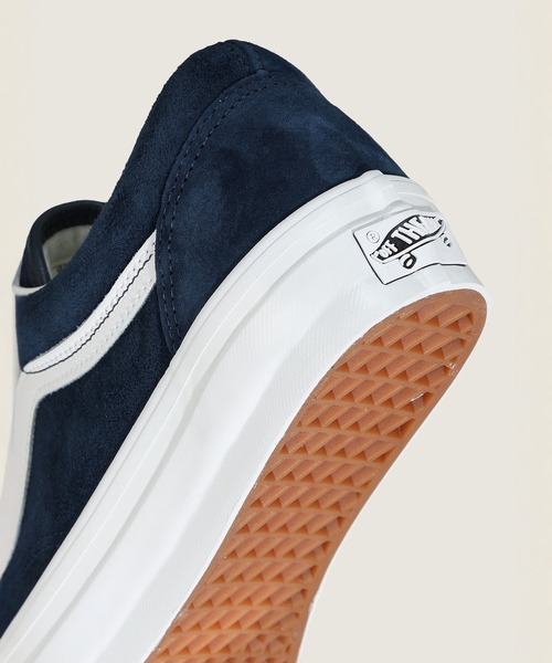 VANS(バンズ)の「VANS PREMIUM オールドスクール ピッグスエード / LX Old Skool PIG SUEDE BLUE VN000D9VCJE1(スニーカー・メンズ・ダークネイビー・4.5/5/5.5/6/6.5/7/7.5/8/8.5/9/9.5/10/10.5/11/11.5/12)」の6枚目の写真