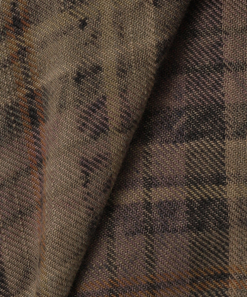 R13（アールサーティーン）の「*【R13/アールサーティーン】SHREDDED SEAM DROP NECK SHIRT（シャツ/ブラウス・レディース・ブラウン・FREE）」の7枚目の写真