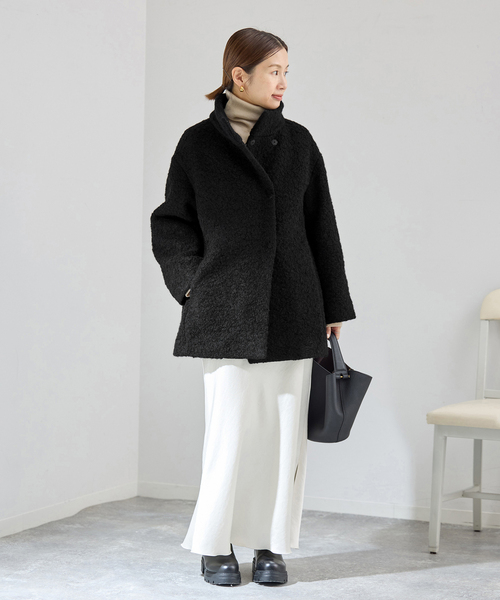 ループインレイハーフコート（その他アウター）｜IENA（イエナ）の
