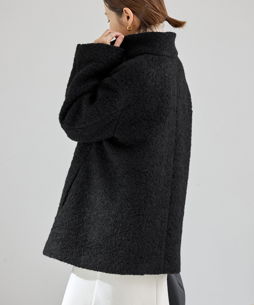 ループインレイハーフコート（その他アウター）｜IENA（イエナ）の