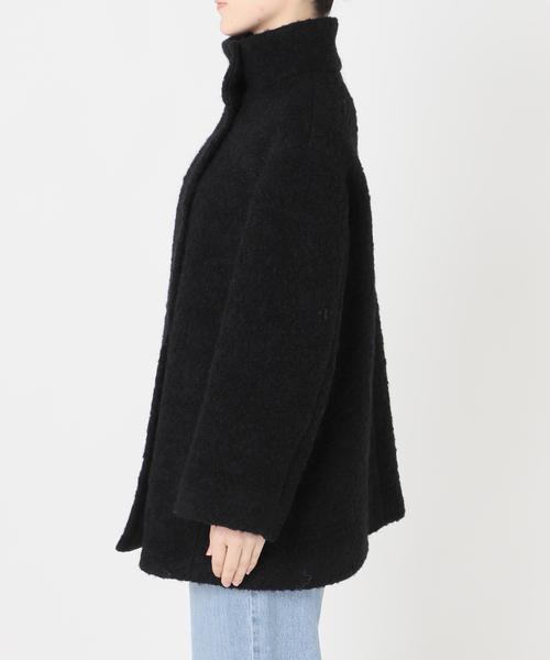 IENA(イエナ)の「ループインレイハーフコート(その他アウター・レディース・ブラック/キャメル・FREE)」の21枚目の写真