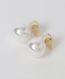 BLUE LABEL CRESTBRIDGE（ブルーレーベルクレストブリッジ）の「クレストブリッジチェックハートピアス（ピアス（両耳用））」