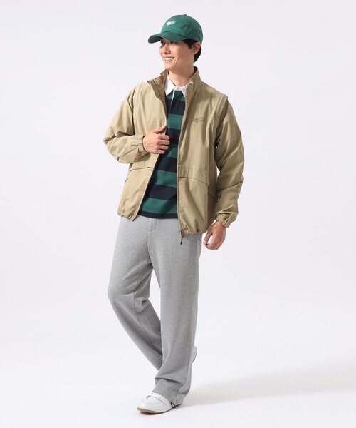 BEAMS GOLF(ビームスゴルフ)の「ORANGE LABEL / ワイドシルエット 裏毛 パンツ(その他パンツ・メンズ・グレー/ブラック・MEDIUM/LARGE/SMALL)」の7枚目の写真