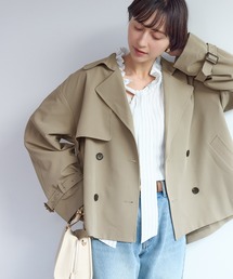 ROPE' PICNIC | ショート丈トレンチコート/撥水・花粉ガード(トレンチコート)