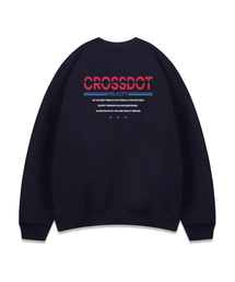 CROSSDOT（クロスドット）の「レパルオーバーサイズマンツーマン5カラー[CMD_0039]（スウェット）」