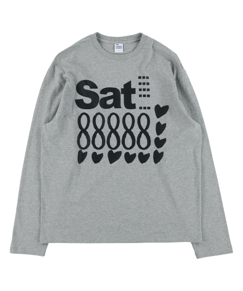 THECOLDESTMOMENT（ザコールデストモーメント）の「TCM sat long sleeve (grey)（Tシャツ/カットソー・レディース・その他・M/L）」の2枚目の写真