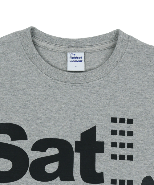 THECOLDESTMOMENT（ザコールデストモーメント）の「TCM sat long sleeve (grey)（Tシャツ/カットソー・レディース・その他・M/L）」の4枚目の写真