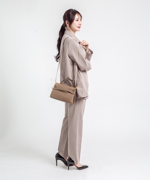 tov（トーヴ）の「【TOV】ハンドバッグ ショルダーバッグ　MIMI M　2WAY（ショルダーバッグ・レディース・ブラック/ベージュ/ミント/ホワイト/ブラウン/ピンク・FREE）」の9枚目の写真