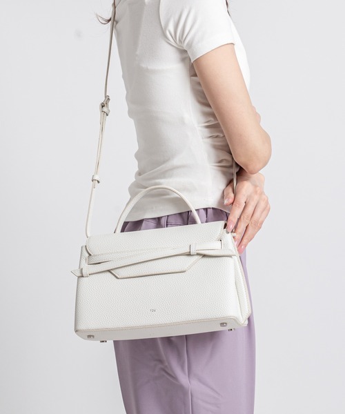 tov（トーヴ）の「【TOV】ハンドバッグ ショルダーバッグ　MIMI M　2WAY（ショルダーバッグ・レディース・ブラック/ベージュ/ミント/ホワイト/ブラウン/ピンク・FREE）」の16枚目の写真