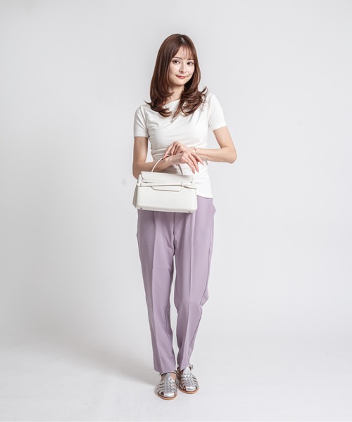 tov（トーヴ）の「【TOV】ハンドバッグ ショルダーバッグ　MIMI M　2WAY（ショルダーバッグ・レディース・ブラック/ベージュ/ミント/ホワイト/ブラウン/ピンク・FREE）」の18枚目の写真