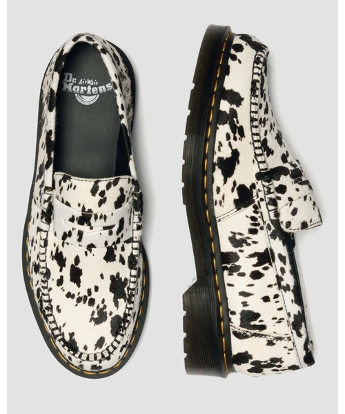 Dr. Martens(ドクターマーチン)の「Dr. Martens/ドクターマーチン PENTON ローファー シューズ 43071100(ローファー・メンズ・ホワイト×ブラック・UK4/UK5/UK6/UK7/UK8/UK9/UK3)」の2枚目の写真
