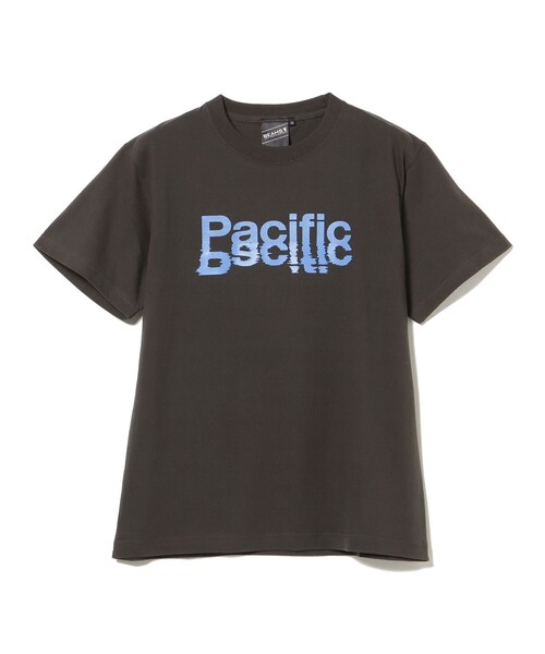 BEAMS T(ビームスティー)の「BEAMS T / PACIFIC T-shirt(Tシャツ/カットソー・メンズ・ブラック系その他4/ライトグレー・XL/L/M/S)」の2枚目の写真